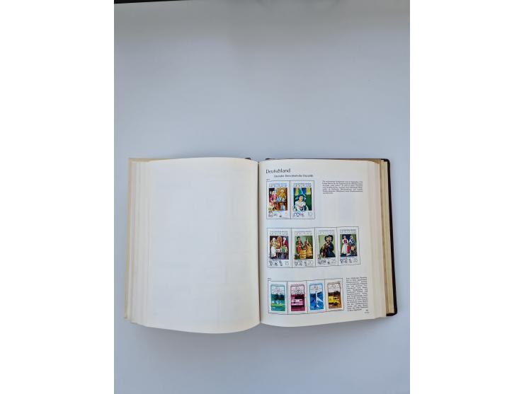 1849/1989, meist gestempelte und teils ungebrauchte Sammlung in sieben “Sprechendes Behrens” Alben, ab Altdeutschland, Koloni