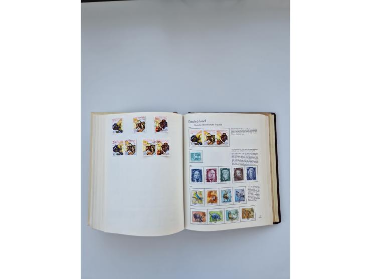 1849/1989, meist gestempelte und teils ungebrauchte Sammlung in sieben “Sprechendes Behrens” Alben, ab Altdeutschland, Koloni