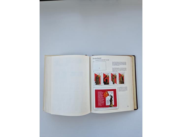 1849/1989, meist gestempelte und teils ungebrauchte Sammlung in sieben “Sprechendes Behrens” Alben, ab Altdeutschland, Koloni