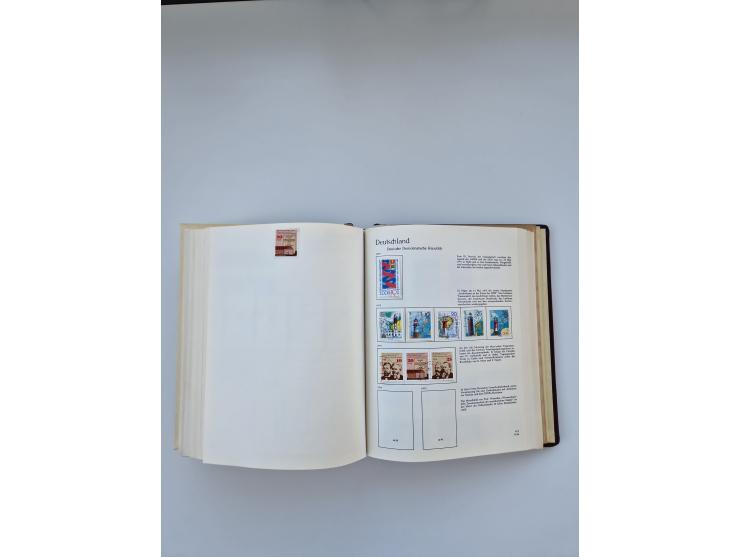 1849/1989, meist gestempelte und teils ungebrauchte Sammlung in sieben “Sprechendes Behrens” Alben, ab Altdeutschland, Koloni