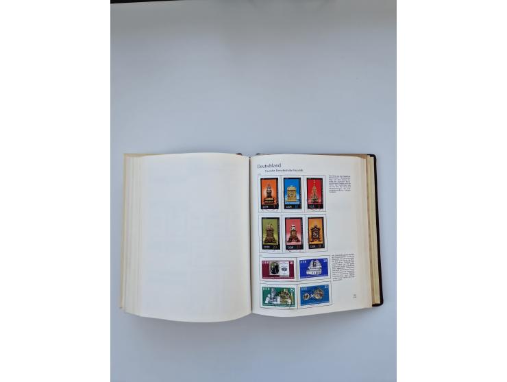 1849/1989, meist gestempelte und teils ungebrauchte Sammlung in sieben “Sprechendes Behrens” Alben, ab Altdeutschland, Koloni