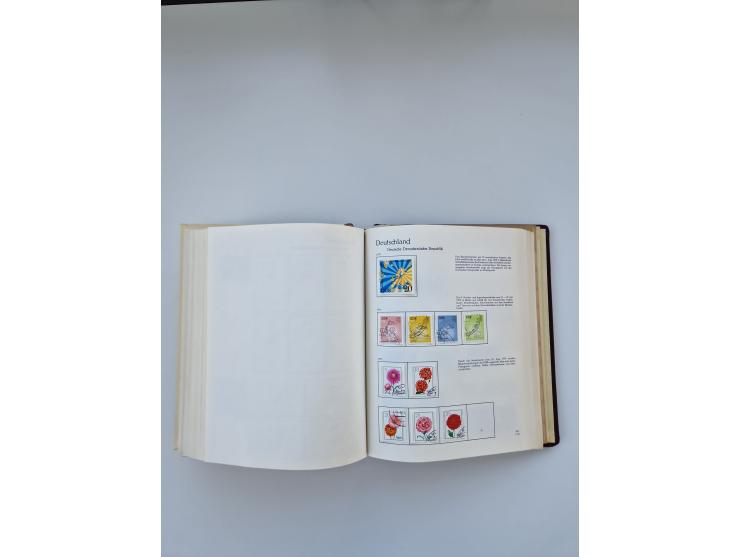 1849/1989, meist gestempelte und teils ungebrauchte Sammlung in sieben “Sprechendes Behrens” Alben, ab Altdeutschland, Koloni