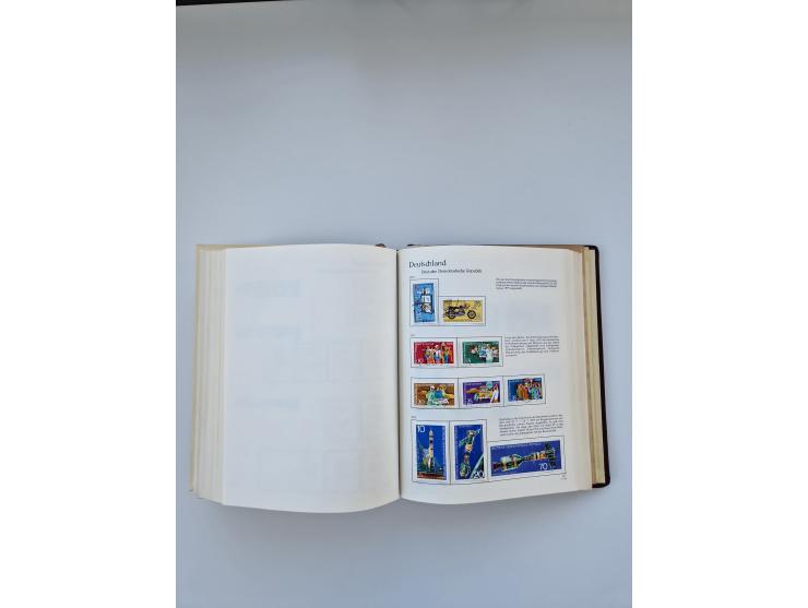 1849/1989, meist gestempelte und teils ungebrauchte Sammlung in sieben “Sprechendes Behrens” Alben, ab Altdeutschland, Koloni