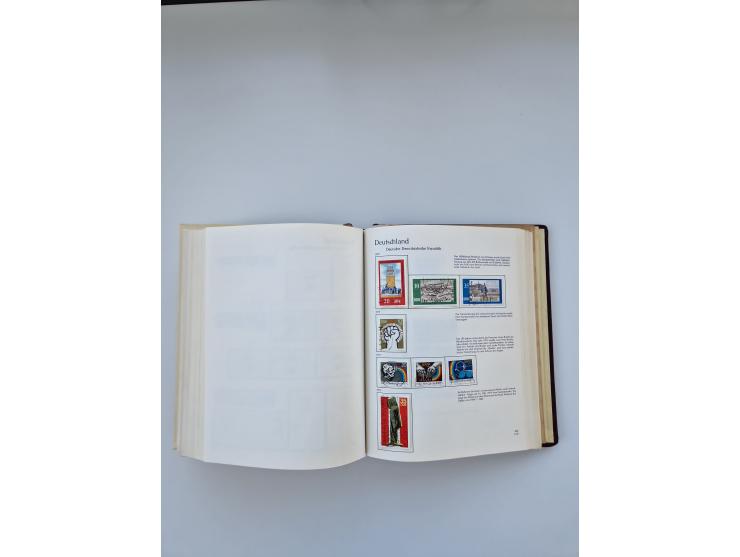 1849/1989, meist gestempelte und teils ungebrauchte Sammlung in sieben “Sprechendes Behrens” Alben, ab Altdeutschland, Koloni