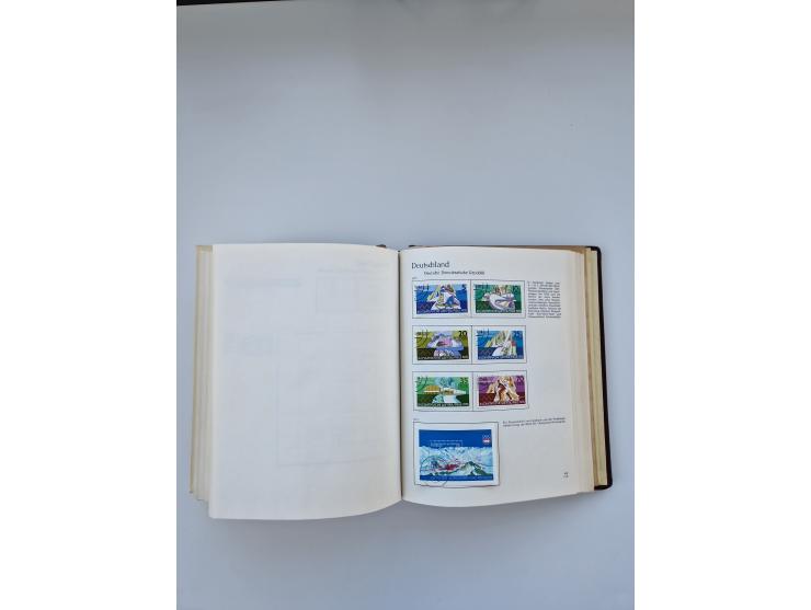 1849/1989, meist gestempelte und teils ungebrauchte Sammlung in sieben “Sprechendes Behrens” Alben, ab Altdeutschland, Koloni