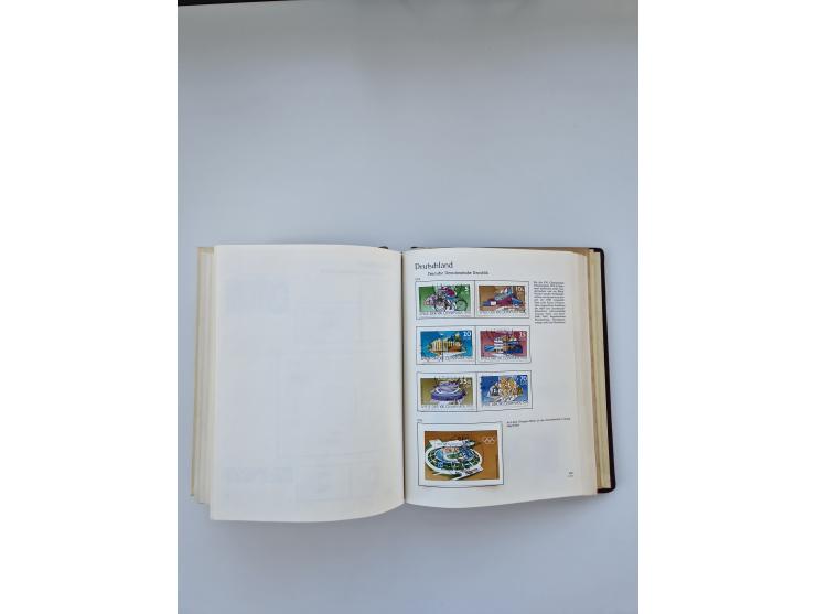 1849/1989, meist gestempelte und teils ungebrauchte Sammlung in sieben “Sprechendes Behrens” Alben, ab Altdeutschland, Koloni