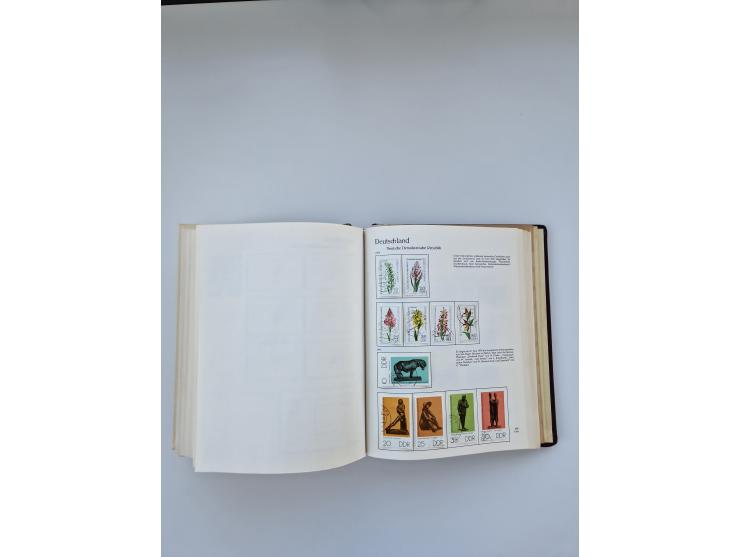 1849/1989, meist gestempelte und teils ungebrauchte Sammlung in sieben “Sprechendes Behrens” Alben, ab Altdeutschland, Koloni