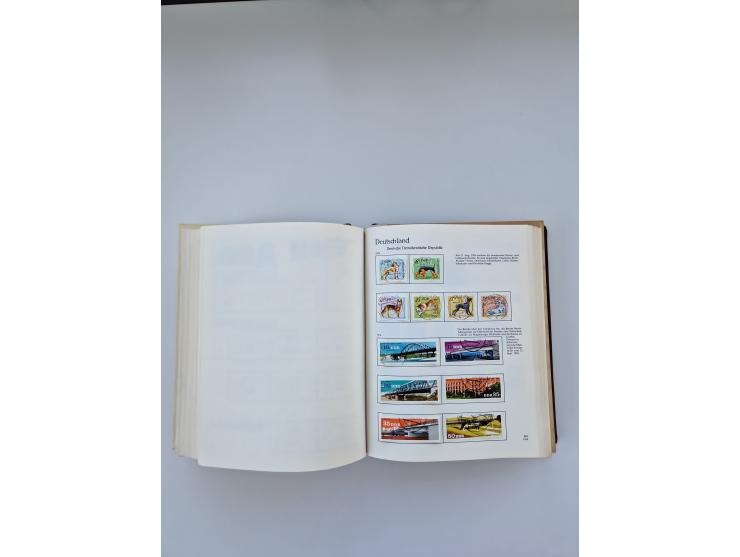 1849/1989, meist gestempelte und teils ungebrauchte Sammlung in sieben “Sprechendes Behrens” Alben, ab Altdeutschland, Koloni