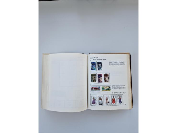 1849/1989, meist gestempelte und teils ungebrauchte Sammlung in sieben “Sprechendes Behrens” Alben, ab Altdeutschland, Koloni