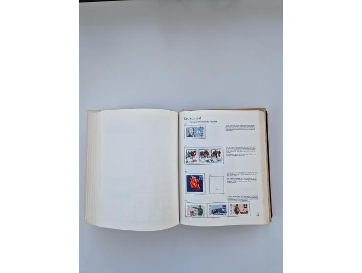 1849/1989, meist gestempelte und teils ungebrauchte Sammlung in sieben “Sprechendes Behrens” Alben, ab Altdeutschland, Koloni