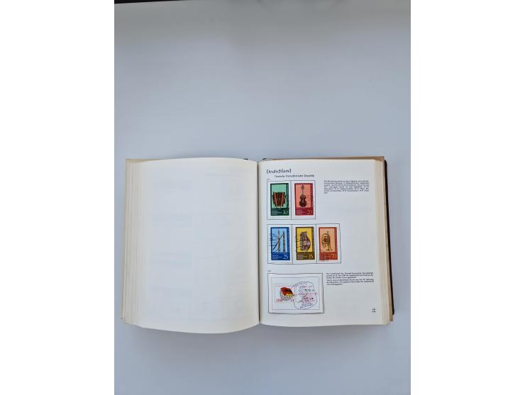 1849/1989, meist gestempelte und teils ungebrauchte Sammlung in sieben “Sprechendes Behrens” Alben, ab Altdeutschland, Koloni