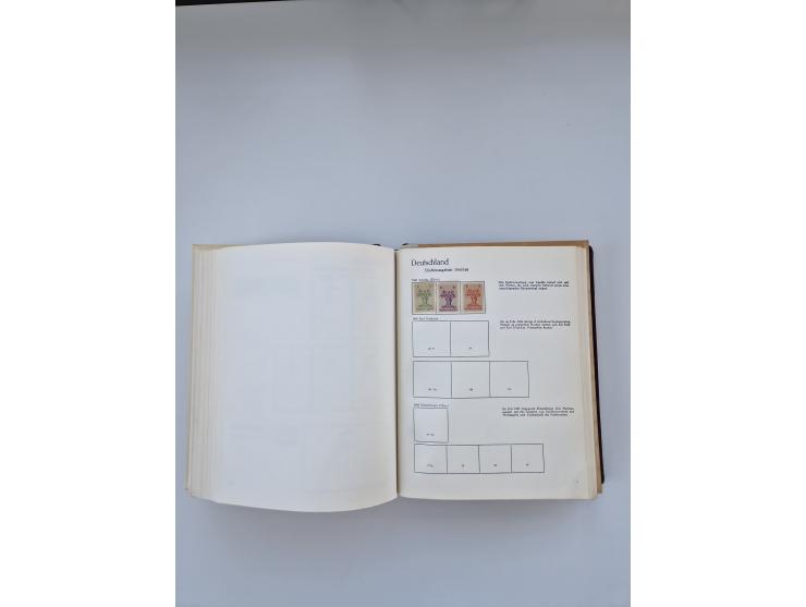 1849/1989, meist gestempelte und teils ungebrauchte Sammlung in sieben “Sprechendes Behrens” Alben, ab Altdeutschland, Koloni