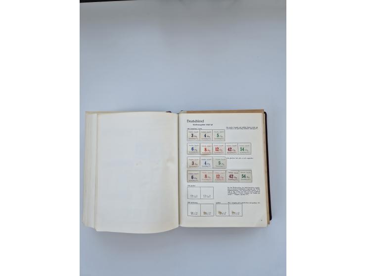 1849/1989, meist gestempelte und teils ungebrauchte Sammlung in sieben “Sprechendes Behrens” Alben, ab Altdeutschland, Koloni