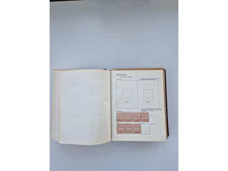 1849/1989, meist gestempelte und teils ungebrauchte Sammlung in sieben “Sprechendes Behrens” Alben, ab Altdeutschland, Koloni