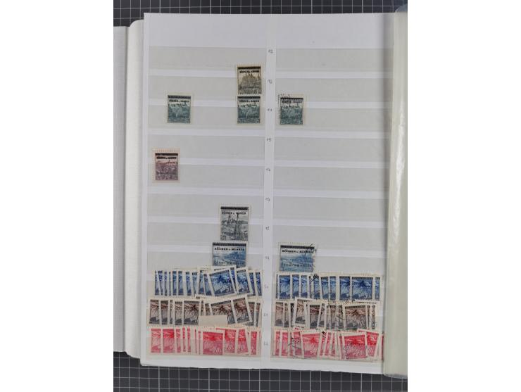 1939/45, dickes Lagerbuch mit Schwerpunkt Böhmen &amp; Mähren und Generalgouvernement mit postfrisch/ungebrauchten und gestem