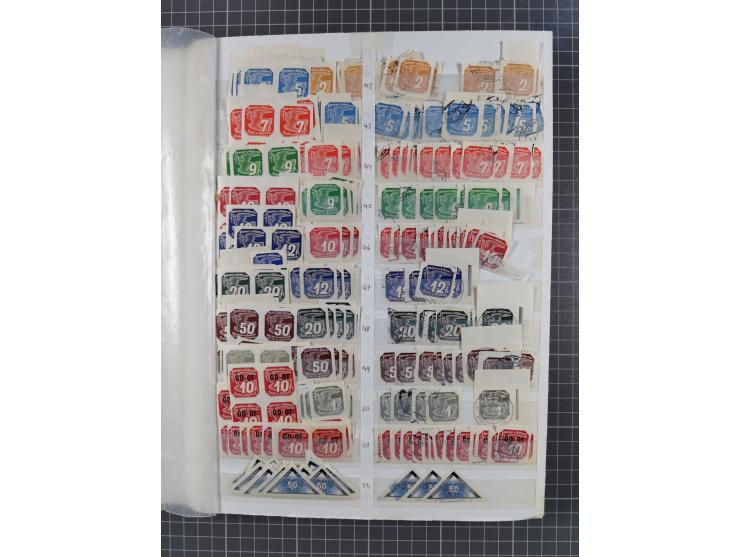 1939/45, dickes Lagerbuch mit Schwerpunkt Böhmen &amp; Mähren und Generalgouvernement mit postfrisch/ungebrauchten und gestem