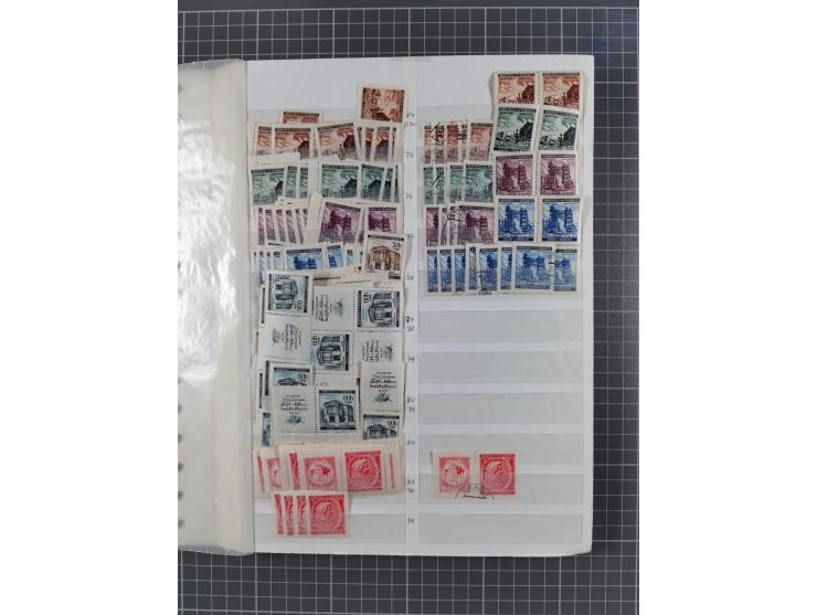 1939/45, dickes Lagerbuch mit Schwerpunkt Böhmen &amp; Mähren und Generalgouvernement mit postfrisch/ungebrauchten und gestem