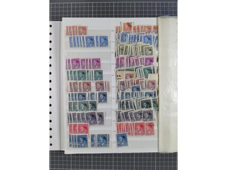 1939/45, dickes Lagerbuch mit Schwerpunkt Böhmen &amp; Mähren und Generalgouvernement mit postfrisch/ungebrauchten und gestem
