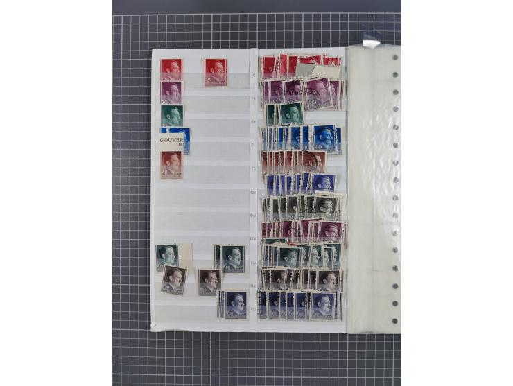 1939/45, dickes Lagerbuch mit Schwerpunkt Böhmen &amp; Mähren und Generalgouvernement mit postfrisch/ungebrauchten und gestem