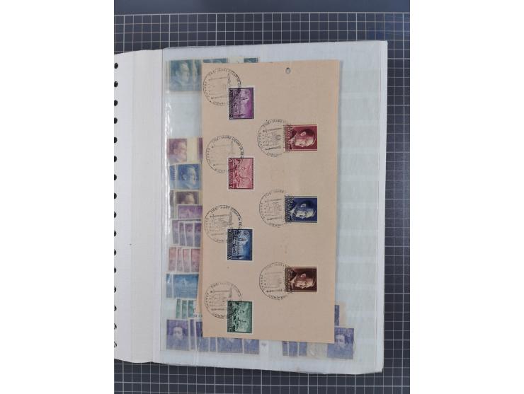 1939/45, dickes Lagerbuch mit Schwerpunkt Böhmen &amp; Mähren und Generalgouvernement mit postfrisch/ungebrauchten und gestem