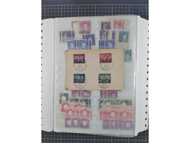 1939/45, dickes Lagerbuch mit Schwerpunkt Böhmen &amp; Mähren und Generalgouvernement mit postfrisch/ungebrauchten und gestem