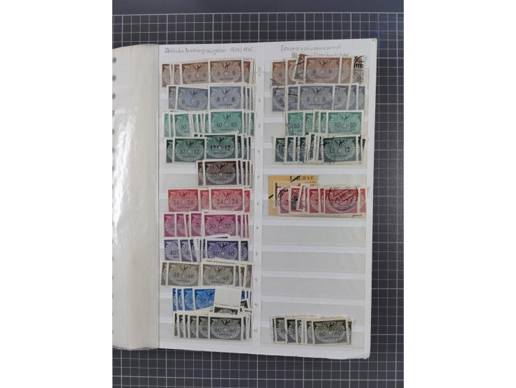 1939/45, dickes Lagerbuch mit Schwerpunkt Böhmen &amp; Mähren und Generalgouvernement mit postfrisch/ungebrauchten und gestem