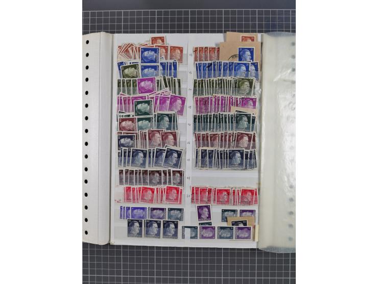 1939/45, dickes Lagerbuch mit Schwerpunkt Böhmen &amp; Mähren und Generalgouvernement mit postfrisch/ungebrauchten und gestem