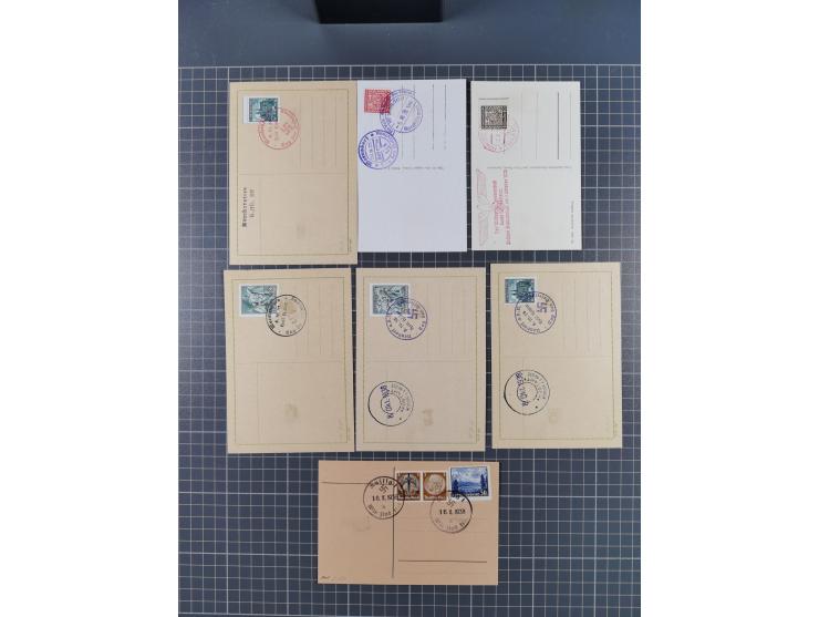 BEFREIUNGSSTEMPEL: Interessante Partie mit über 90 Karten und Briefen, außerdem einige lose Marken, gute Erhaltung
