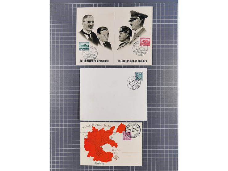 BEFREIUNGSSTEMPEL: Interessante Partie mit über 90 Karten und Briefen, außerdem einige lose Marken, gute Erhaltung
