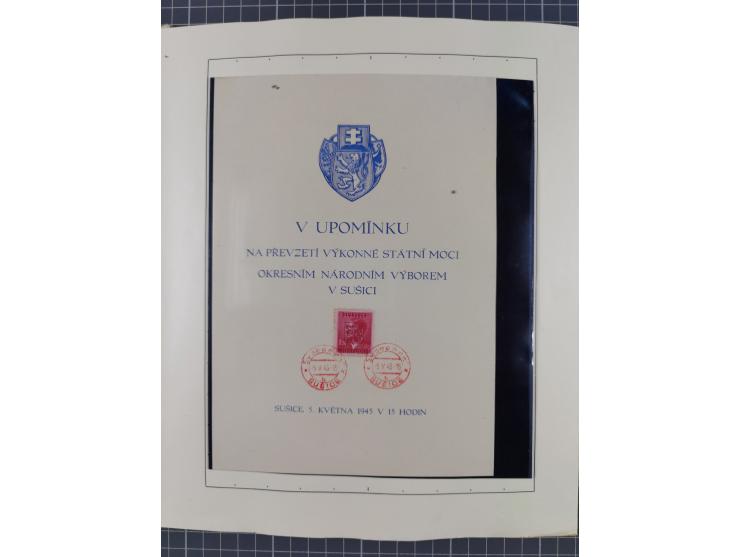 1918/59, interesting, mostly unused and mint never hinged collection, with some better Revolutionery Issues, different waterm