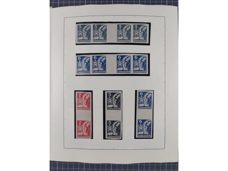 1918/59, interesting, mostly unused and mint never hinged collection, with some better Revolutionery Issues, different waterm