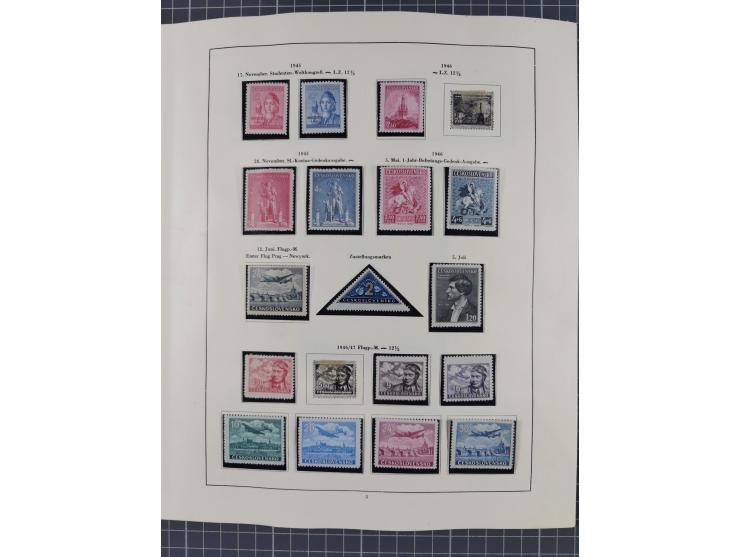 1918/59, interesting, mostly unused and mint never hinged collection, with some better Revolutionery Issues, different waterm