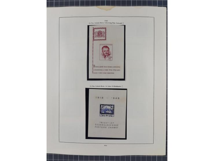 1918/59, interesting, mostly unused and mint never hinged collection, with some better Revolutionery Issues, different waterm