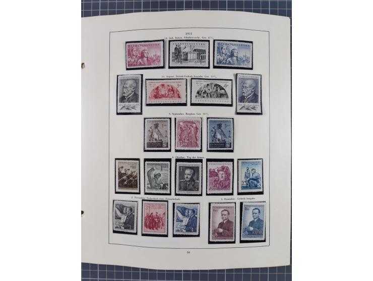 1918/59, interesting, mostly unused and mint never hinged collection, with some better Revolutionery Issues, different waterm