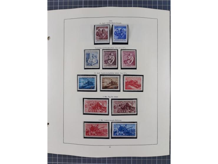 1918/59, interesting, mostly unused and mint never hinged collection, with some better Revolutionery Issues, different waterm