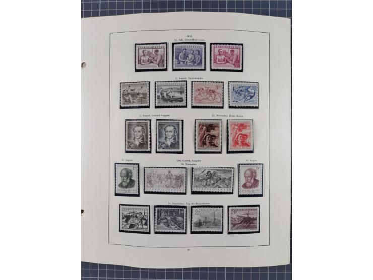 1918/59, interesting, mostly unused and mint never hinged collection, with some better Revolutionery Issues, different waterm