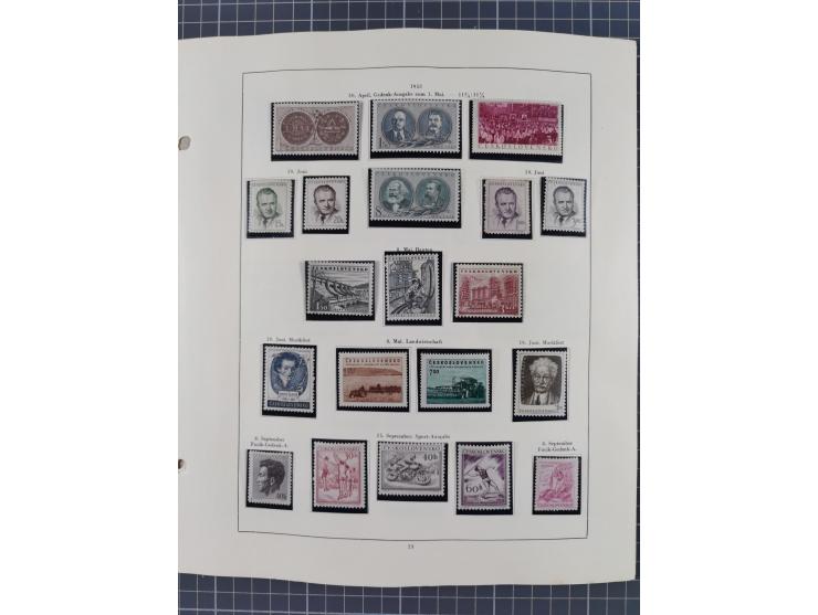 1918/59, interesting, mostly unused and mint never hinged collection, with some better Revolutionery Issues, different waterm