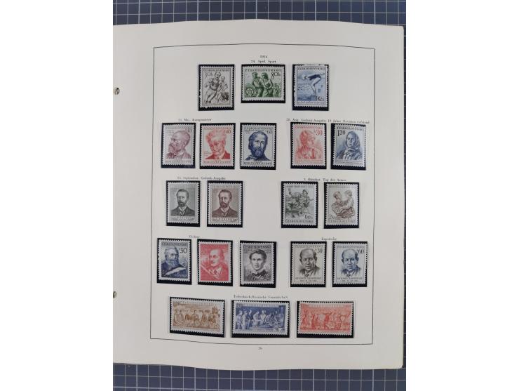 1918/59, interesting, mostly unused and mint never hinged collection, with some better Revolutionery Issues, different waterm