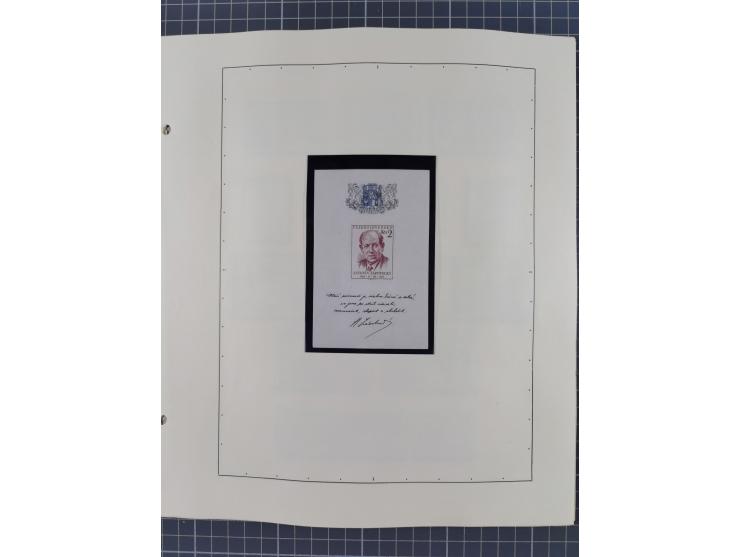 1918/59, interesting, mostly unused and mint never hinged collection, with some better Revolutionery Issues, different waterm