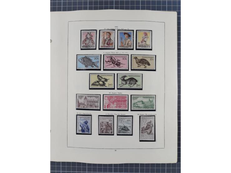 1918/59, interesting, mostly unused and mint never hinged collection, with some better Revolutionery Issues, different waterm