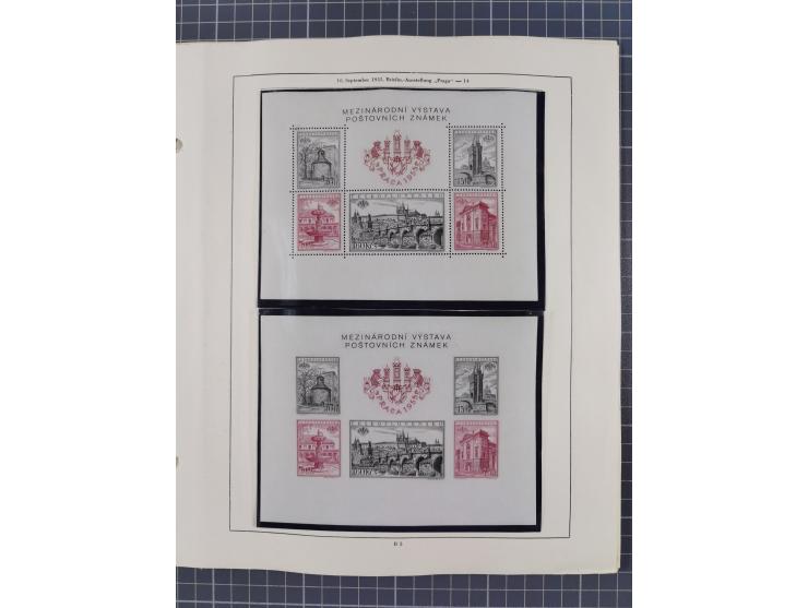 1918/59, interesting, mostly unused and mint never hinged collection, with some better Revolutionery Issues, different waterm