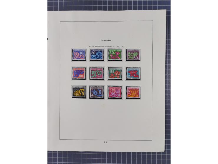 1918/59, interesting, mostly unused and mint never hinged collection, with some better Revolutionery Issues, different waterm