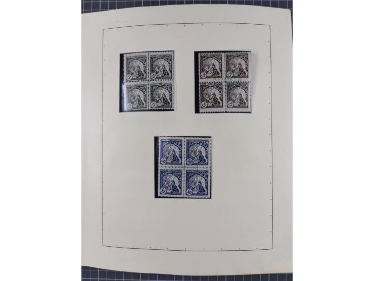 1918/59, interesting, mostly unused and mint never hinged collection, with some better Revolutionery Issues, different waterm