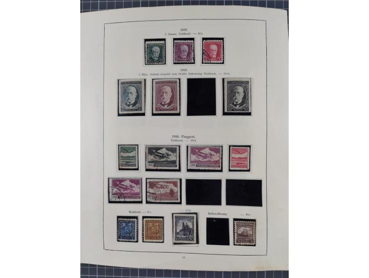 1918/59, interesting, mostly unused and mint never hinged collection, with some better Revolutionery Issues, different waterm