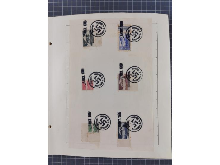 1918/59, interesting, mostly unused and mint never hinged collection, with some better Revolutionery Issues, different waterm