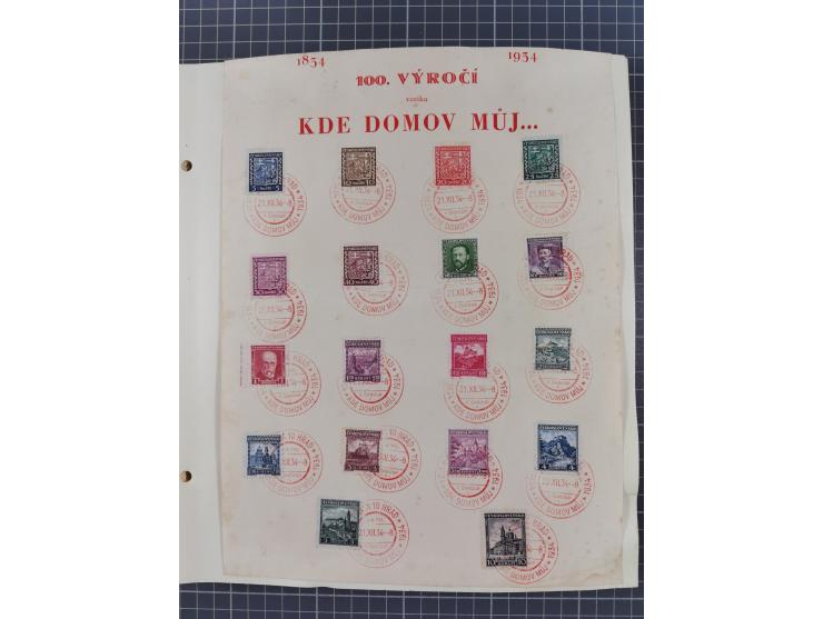 1918/59, interesting, mostly unused and mint never hinged collection, with some better Revolutionery Issues, different waterm