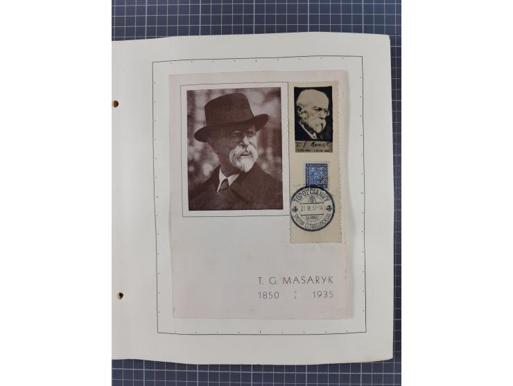 1918/59, interesting, mostly unused and mint never hinged collection, with some better Revolutionery Issues, different waterm