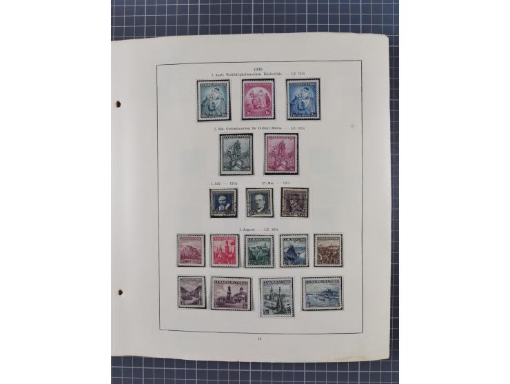 1918/59, interesting, mostly unused and mint never hinged collection, with some better Revolutionery Issues, different waterm