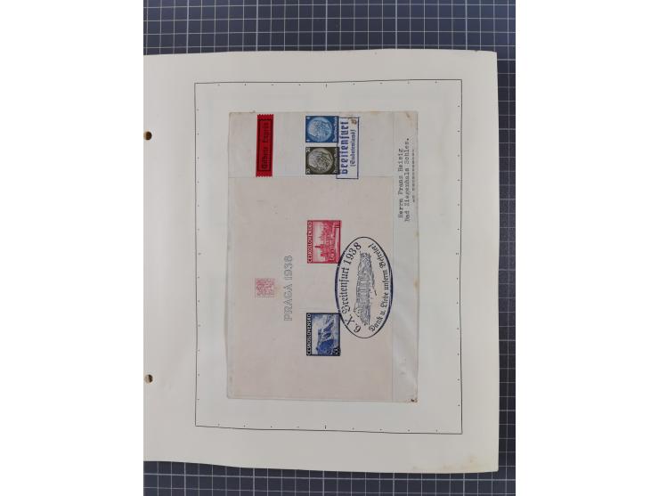 1918/59, interesting, mostly unused and mint never hinged collection, with some better Revolutionery Issues, different waterm