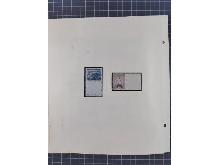 1918/59, interesting, mostly unused and mint never hinged collection, with some better Revolutionery Issues, different waterm